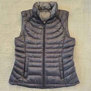 Bernardo Gray/Silver Puffer Vest